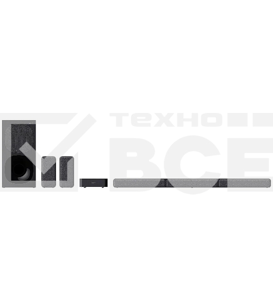 Саундбар Sony HT-S40R 5.1 600Вт черный