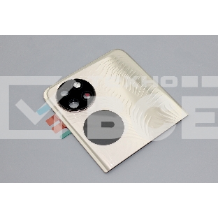 Задняя крышка для Huawei P50 Pocket (Service Pack 02354TYU)  золотая