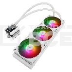 Система водяного охлаждения Thermalright Frozen Warframe 360 ARGb Soc-AM5/AM4/1200/1700/1851 белый 4-pin 29.8dB Al LCD Ret (F-WFRAME-360-WH-ARGb), фото6