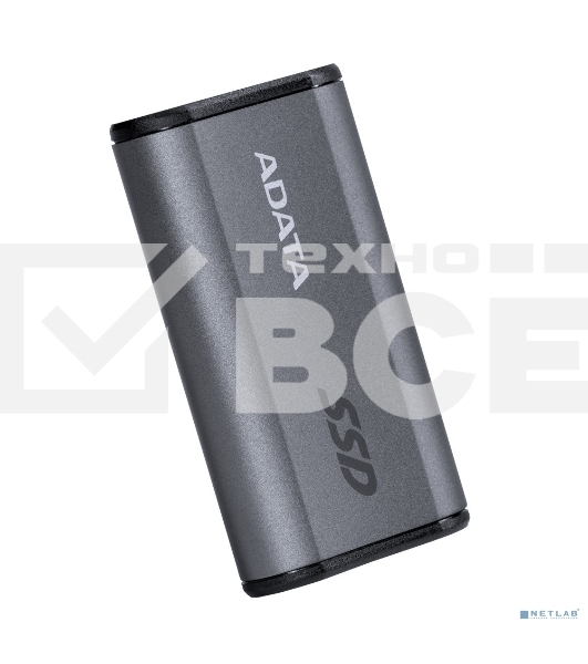 Внешний SSD ADATA Elite SE880, 1TB, USB 3.2 Gen 2x2 Type-C, R/W 2000/2000, серый