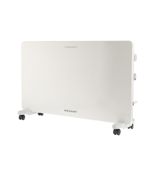 Конвектор электрический Rexant 60-0098, белый, 2000 Вт, 25 м2, механический термостат