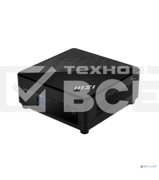 Неттоп MSI Cubi 5 1M-617XRU Core 5 120U (1.4) 16Gb SSD512Gb Graphics CR без ОС 2xGbitEth WiFi BT черный (9S6-B0A821-617)