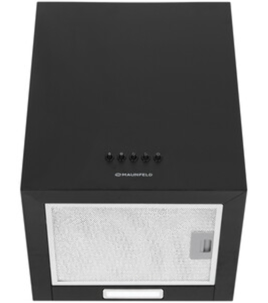Вытяжка пристенная островная Maunfeld Box Push 40 черный, 40 см, 1000 куб. м/ч, 60 дБ