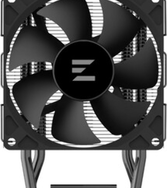 Кулер ZALMAN CNPS4X BLACK V2, 92мм FAN, 3 HEAT PIPES, 4-PIN PWM, 800-2000 RPM, 29DBA, HYDRO BEARING, LGA1851/1700, AM5/AM4, screw type installation