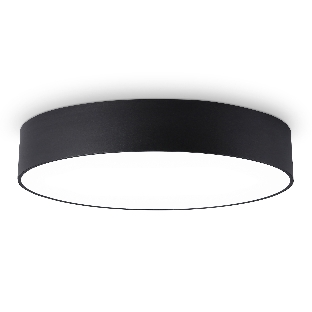 Потолочный светодиодный светильник Ambrella light FV5534 BK черный LED 60W 4200K D500*58 (Без ПДУ)