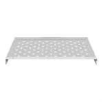 Шкаф телекоммуникационный 19' напольный 42U ExeGate EC-FS-42U.600.1000.V.V.GREY (19”, 42U, 600x1000x2054mm (ШхГхВ), передняя и задняя двери перфорированные, съемные боковые панели, пыле- и влагозащита IP20, встроенный вентиляционный модуль, 1 полка в комплекте, светло-серый RAL 7035, 3 коробки), фото7