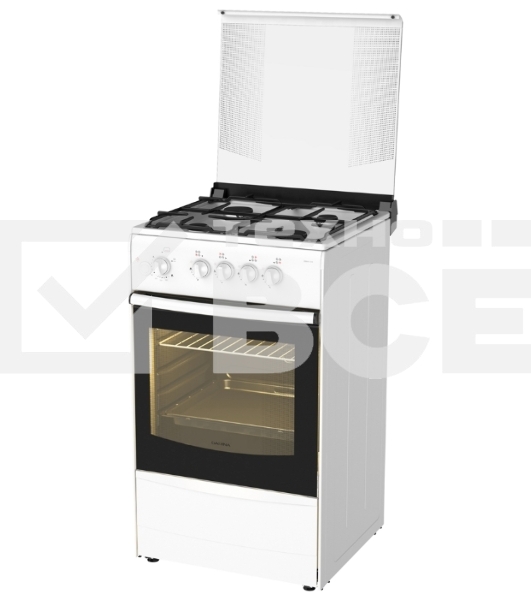 Газовая плита Darina 1B1 GM441 018 W белый/черный