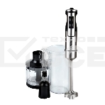 Блендер Centek CT-1338 (черн/сталь) 1300Вт DC мотор, РЕГУЛЯТОР МОЩНОСТИ сLED, стакан, чоппер, венчик, фото2