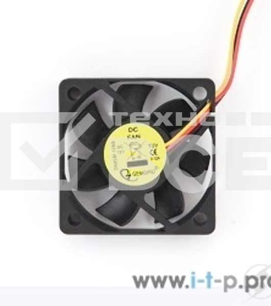 Вентилятор для корпуса Gembird D50SM-12AS черный, 50 мм, 4500 об/мин, 24 дБ, 3 pin