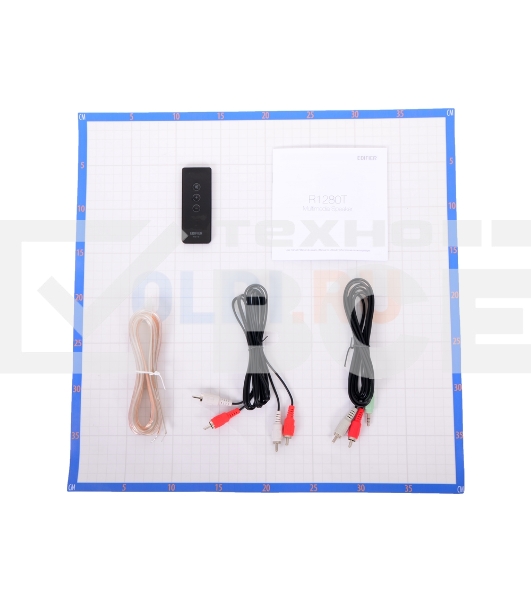 Колонки Edifier R1280T Silver {Активные, 2 x 21W RMS, 75-18000Гц, дерево, пульт ДУ}
