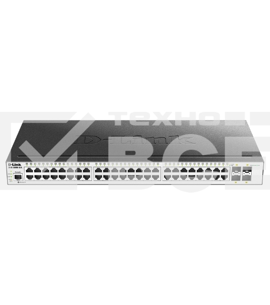 Коммутатор D-Link DGS-3000-52L/B1A 48G 4SFP управляемый