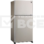 Холодильник Sharp SJ-XG60PMBE бежевый двухкамерный 422/178 л морозилка сверху, No Frost, фото4