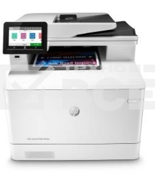 МФУ лазерное HP LaserJet Pro M479fdn (W1A79A), A4, цветной, печ. до 27 стр/мин., скан. до 29 стр/мин. (ч/б) 20 стр/мин. (цвет), 600 x 600 dpi (печать) 1200x1200dpi (скан.), USB, RJ-45, Air Print, Mopria