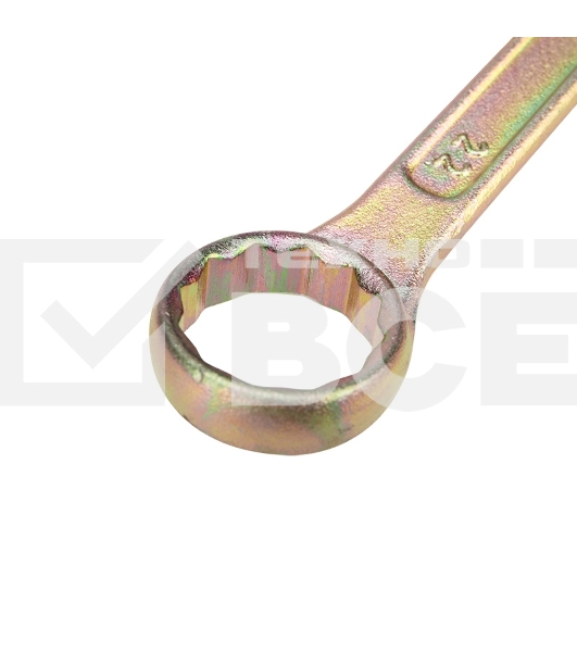 Ключ комбинированный Rexant 22 мм, желтый цинк