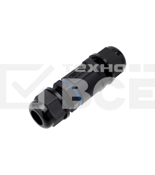 Кабельный коннектор I-образный (3PIN  0,5-1,5мм2) IP68 Rexant