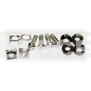 Кабельный организатор Hyperline CM-1U-ML-COV с металлическими кольцами и крышкой, 19