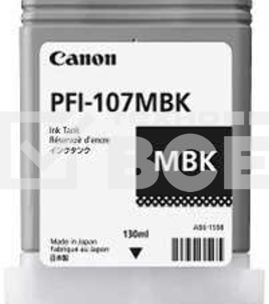 Картридж струйный Canon PFI-107MBK (6704B001) черный матовый (130 мл) для Canon iP F680/685/780/785