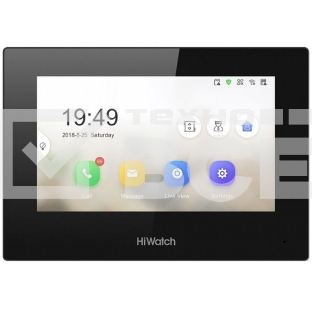 Видеодомофон HiWatch Pro VDP-H3212WB черный
