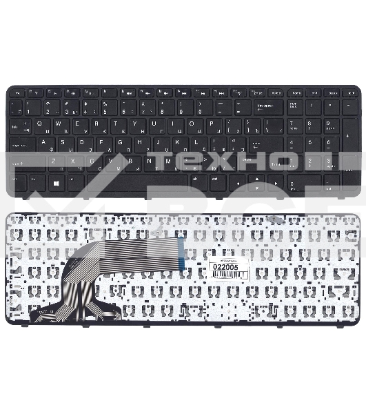 Клавиатура для ноутбука HP 350 G2 черная