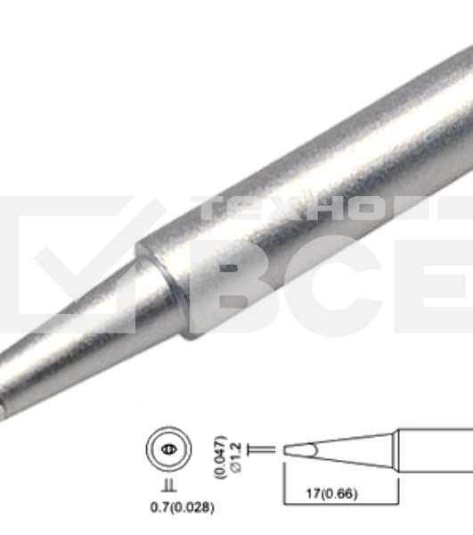 Жало для паяльника Quick QSS960-T-1,2D