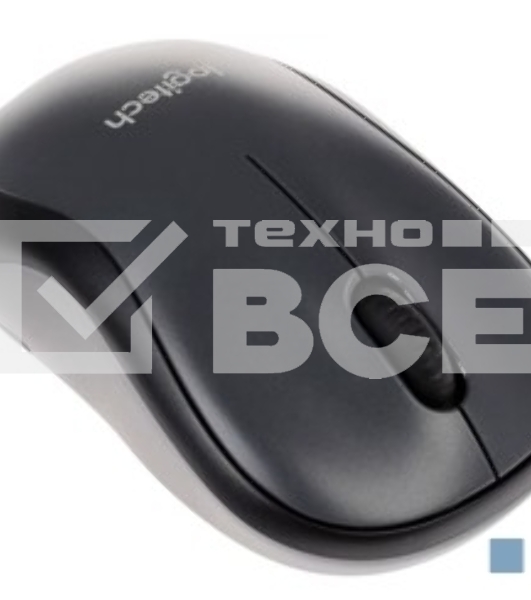 Мышь беспроводная Logitech M220 SILENT черный, 1000 dpi, радиоканал, USB, кнопки - 3
