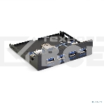 Планка USB на переднюю панель ExeGate U3H-625, 3,5