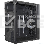 Компьютерный корпус Minitower ExeGate mEVO-9302-RGB (mATX, без БП, 2*USB+1*USB3.0, HD аудио, черный с RGB подсветкой), фото3