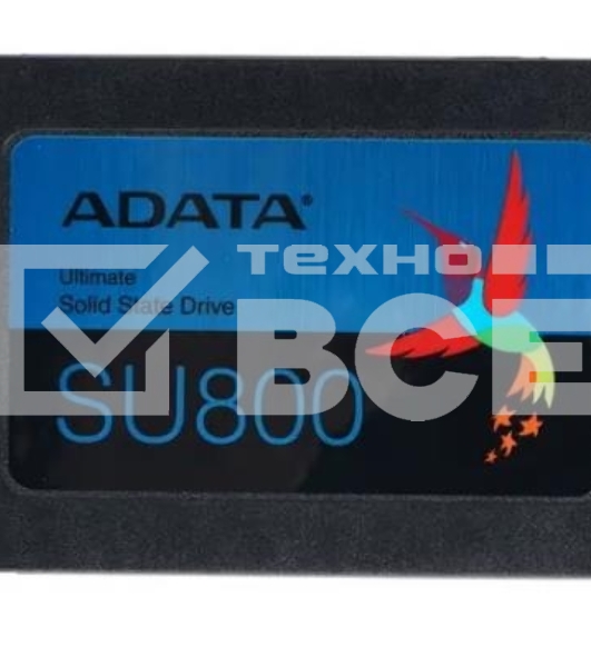 Накопитель SSD ADATA SU800, 1Tb, SATA III, 2.5