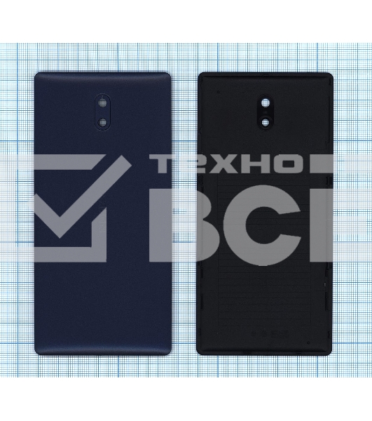 Задняя крышка для Nokia 3 синяя