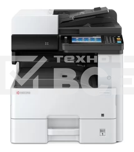 МФУ лазерный Kyocera Ecosys M4132idn (1102P13NL0), A3, ч/б, печ. до 32 стр/мин. (А4) до 17 стр/мин. (А3), скан. до 50 стр/мин., 1200 x 1200 dpi (печать) 600x600dpi (скан.), USB, RJ-45, NFC, Air Print, Mopria