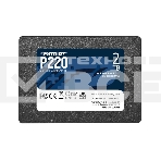 Накопитель SSD Patriot P220, 2TB, SATA III, 2.5