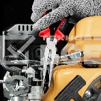 Длинногубцы прямые, 200 мм, хром-ванадий, двухкомпонентные рукоятки Matrix, фото9