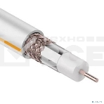 Кабель коаксиальный PROconnect SAT 703 B, Cu/Al/Cu, 64%, 75 Ом, бухта 100 м, белый, фото2