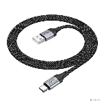 Кабель USB2.0 Hoco AM/Type-C, 3А, X102, 1м, черный, коробка, фото6