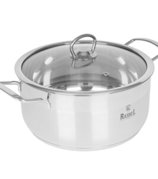 Кастрюля RASHEL Гретта R-50 5 л из нерж ст. кр., 2