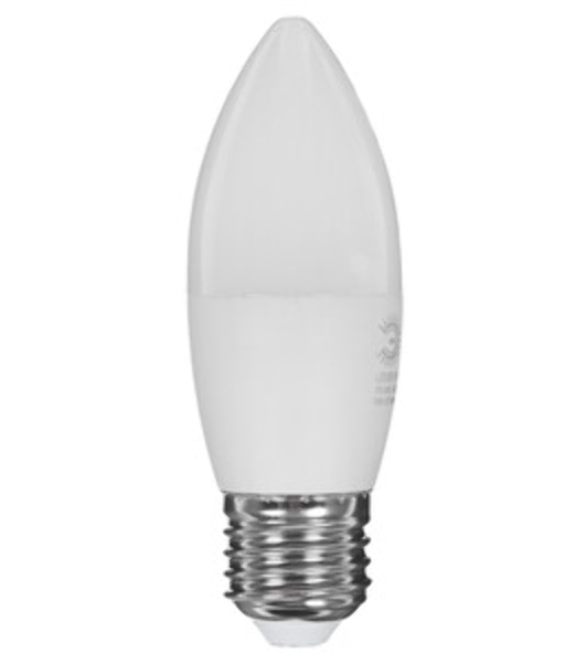 Лампа светодиодная ЭРА STD LED B35-11W-860-E27 11 Вт свеча холодный дневной свет