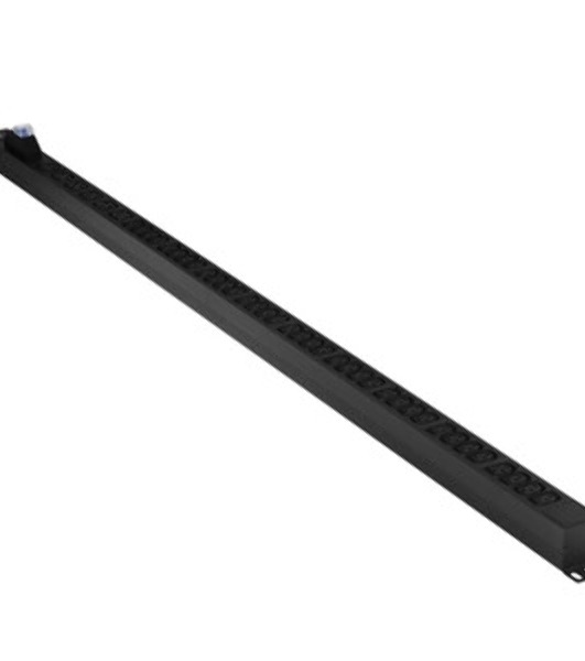 Блок розеток вертикальный ExeGate ServerPro PDU-V636 Al-36C136C19-IEC309-32A-1P (19', 1U, Алюминий, 36 IEC 320 C13, 6 IEC 320 C19, IEC 60309 32A (2P+E), VDE-250V-32A-3*4мм2, 3 метра, автомат выкл., черный, RTL)