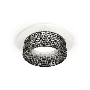 Комплект встраиваемого светильника Ambrella light XC6512041 SWH/BK белый песок/тонированный MR16 GU5.3 (C6512, N6151)