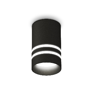 Светильник Ambrella Light XS6302062 SBK/FR черный песок/белый матовый MR16 GU5.3 (C6302, N6236)