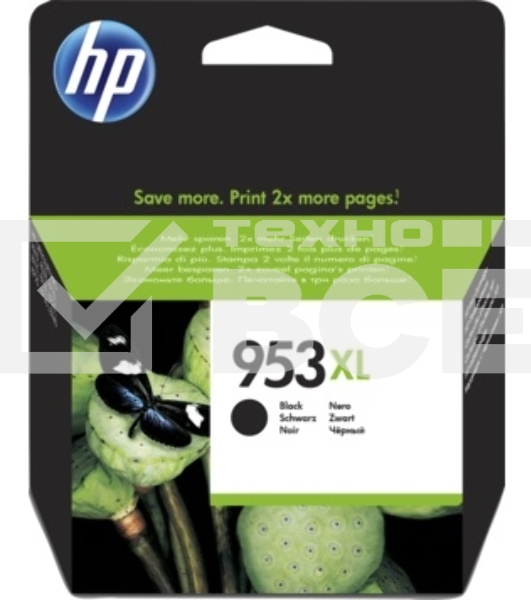 Картридж струйный HP 953XL L0S70AE черный для HP OJP 8710/8715/8720/8725/8730/8210/7740 (2000стр.)