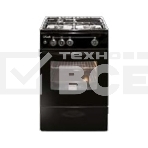 Плита газовая Лысьва ГП 300 МС СТ-2у черный, конфорок 3 шт, духовка 57 л, 50 см x 84 см x 60 см (без крышки), фото 1