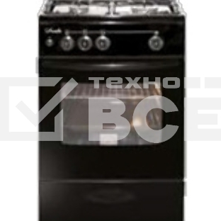 Плита газовая Лысьва ГП 300 МС СТ-2у черный, конфорок 3 шт, духовка 57 л, 50 см x 84 см x 60 см (без крышки)