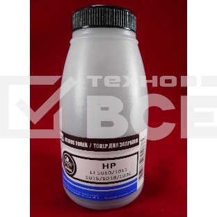 Тонер HP LJ 1010/1012/1015/1018/1020 (фл,110г) B&W Premium фас России