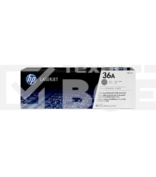 Картридж лазерный HP CB436A черный для LaserJet M1120/M1120n/М1520/Р1505/Р1505n 2000стр.
