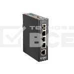 Промышленный неуправляемый коммутатор D-Link DIS-100E-5W/A1A с 5 портами 10/100Base-TX, функцией энергосбережения и поддержкой QoS, фото 1
