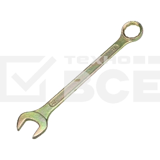 Ключ комбинированный Rexant 19 мм, желтый цинк