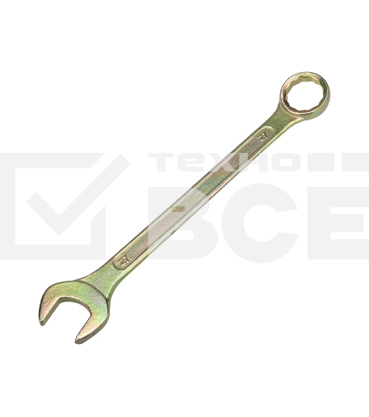 Ключ комбинированный Rexant 19 мм, желтый цинк