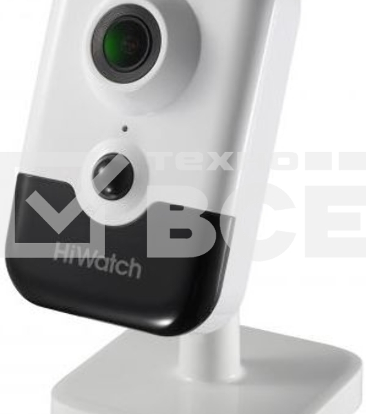 Видеокамера IP Hikvision HiWatch DS-I214(B) 2-2мм цветная корп.:белый/черный