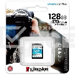 Карта памяти Kingston 128GB SDXC Canvas Go Plus 170R C10 UHS-I U3 V30 EAN: 740617301458, фото8