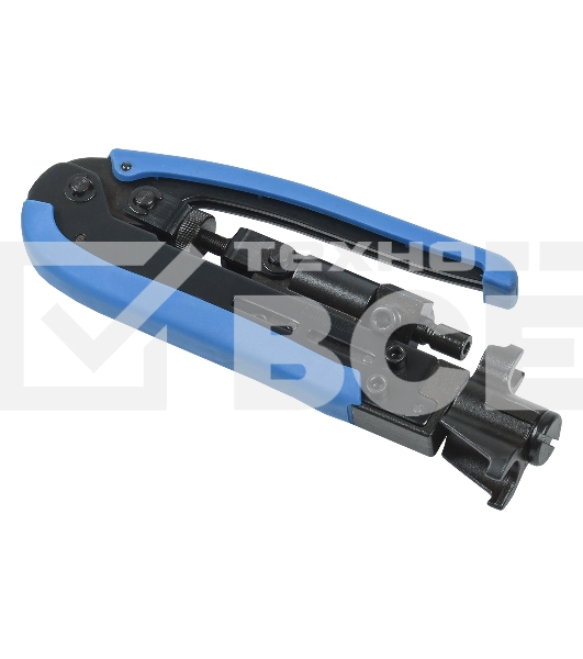 Инструмент ITK TM2-G10F обжим коннекторов F-типа на кабель коаксиал.